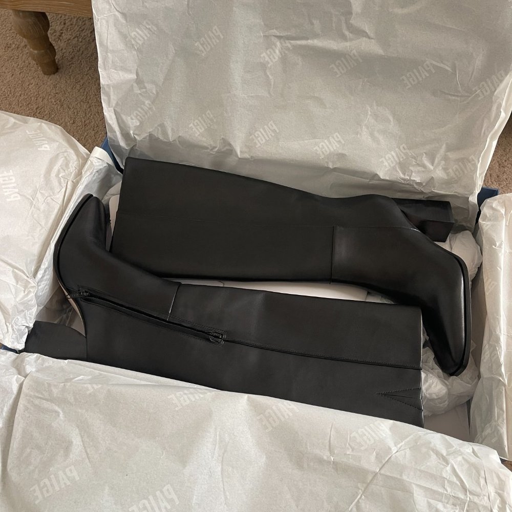 NWT Paige Faye Tall Boot - Size 8 - Black